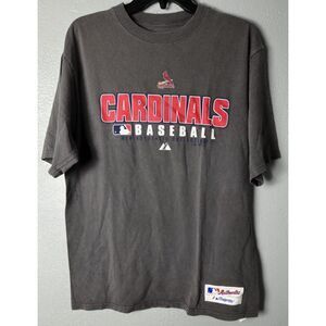 Cardinals Baseball MLB Authentic Collection Majestic Shirt Medium